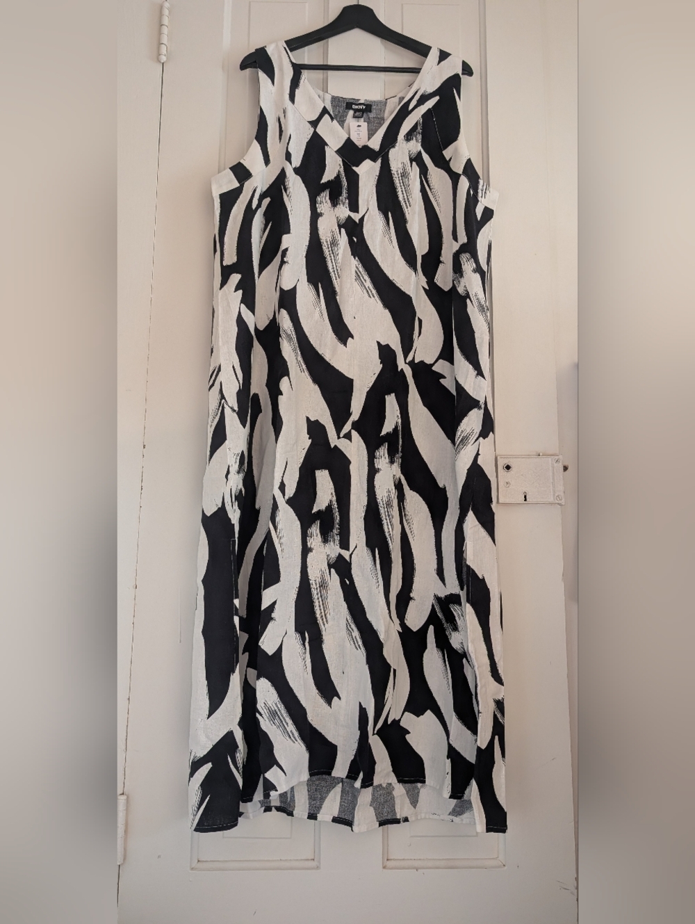 DKNY Linen Blend Sleeveless Dress NWT-relisted